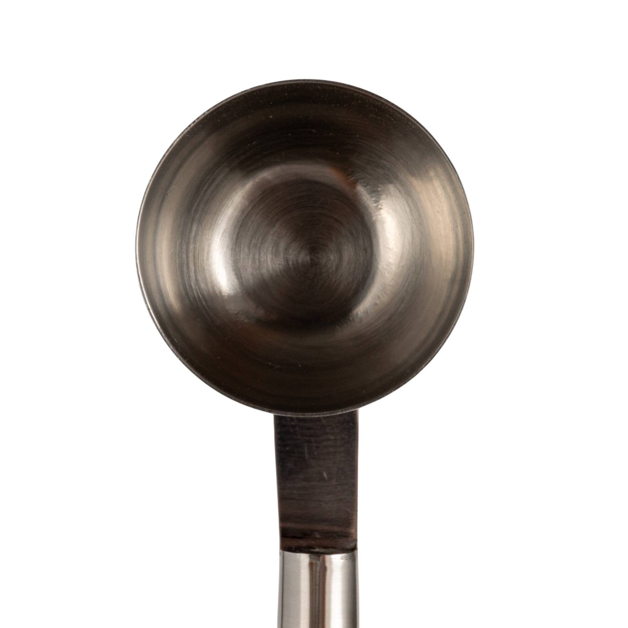 Hello Honey 5-Piece Stainless Steel and Mango Wood Bar Tools with Stand, Nickel Finish and Natural